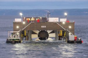Tidal Turbine Deployment and Cable Connection 2